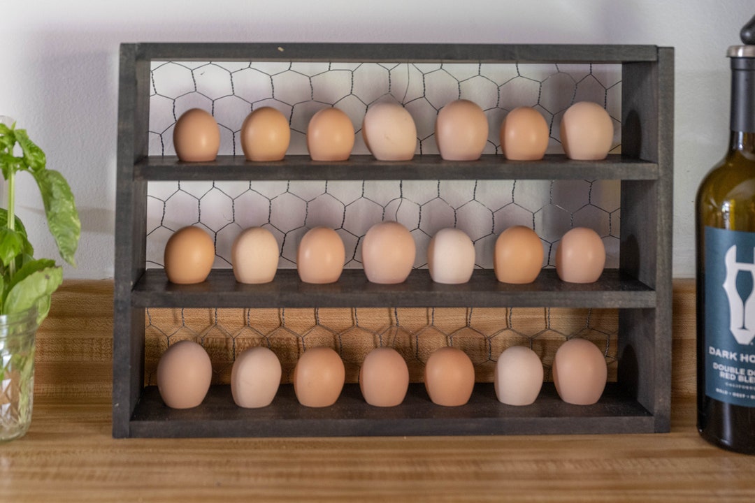 Farm Fresh Egg Storage Shelf Etsy