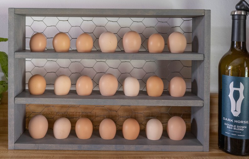 Farm Fresh Egg Storage Shelf Etsy