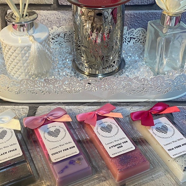 Highly Scented 5 Section Luxury Snap Bar Wax Melts - ZOFLORA Inspired Fragrances