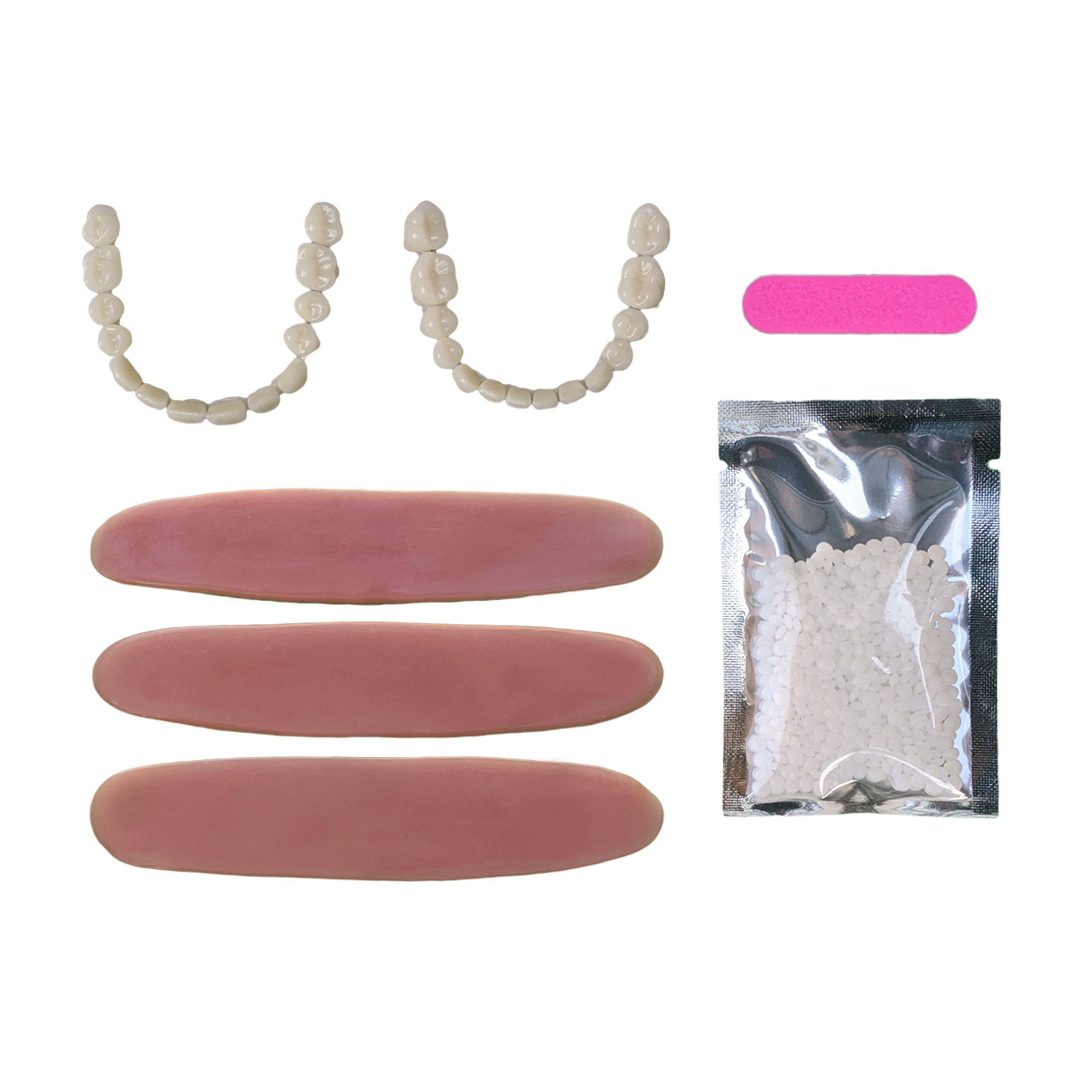 False Teeth Kit UK Make Your Own False Teeth At Home Full Etsy