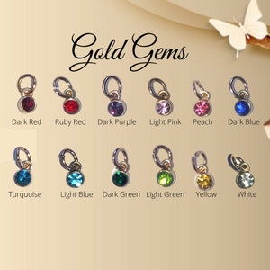 Gems- Nail Piercings, Nail Jewelry, Nail Gems, Nail Charms