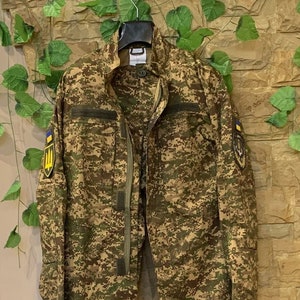 Combat suit Ukrainian Army, Jacket&pants uniform of the Special Operations Forces of Ukraine, Ukrainian camouflage Predator
