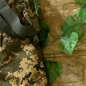 Combat winter Ukrainian pants from Gorka suit, Ukrainian uniform of Special Forces, Ukrainian camouflage Pixel mm-14