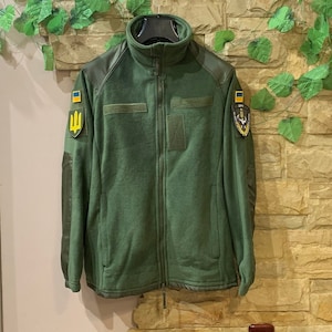 Fleece Army Jacket Etsy Canada
