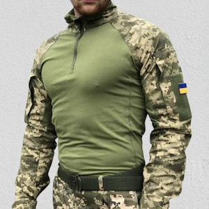 Ukrainisches UBACS MM14 Pixel Shirt, Coolmax Top