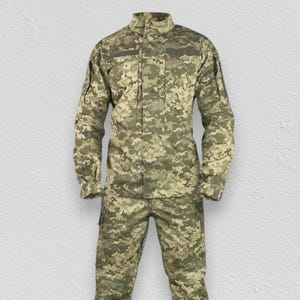 Conjunto de camuflagem ucraniana MM14 Pixel, jaqueta e calça leves para o verão.