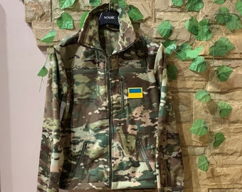 Chaqueta polar de campaña militar ucraniana Multicam Tactical