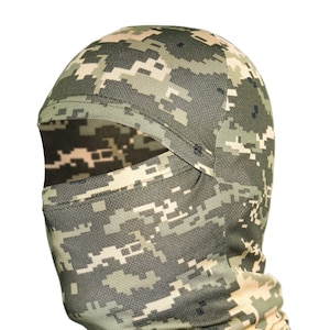 Militaire bivakmuts van het Oekraïense leger, camouflagegepolijste pixel mm-14, Oekraïens uniform