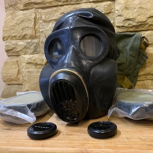 Gas mask PBF EO-19, Army officer gas mask, Protective  military gas mask