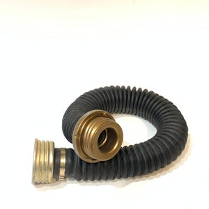 Gas mask rubber hose, Black hose connection filter and mask, Military Surplus  40mm gas mask hose