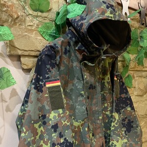 parka bundeswehr flecktarn avec doublure