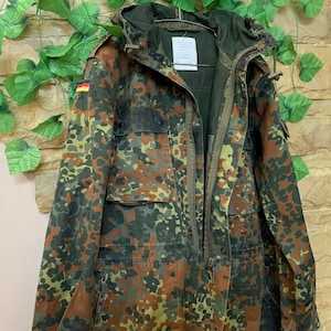 German flecktarn goretex parka top