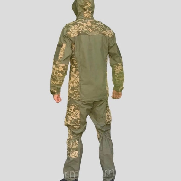 Ukrainian combat suit GORKA, Jacket pants uniform of Ukrainian Special Operations Forces, Ukrainian camouflage Pixel mm 14