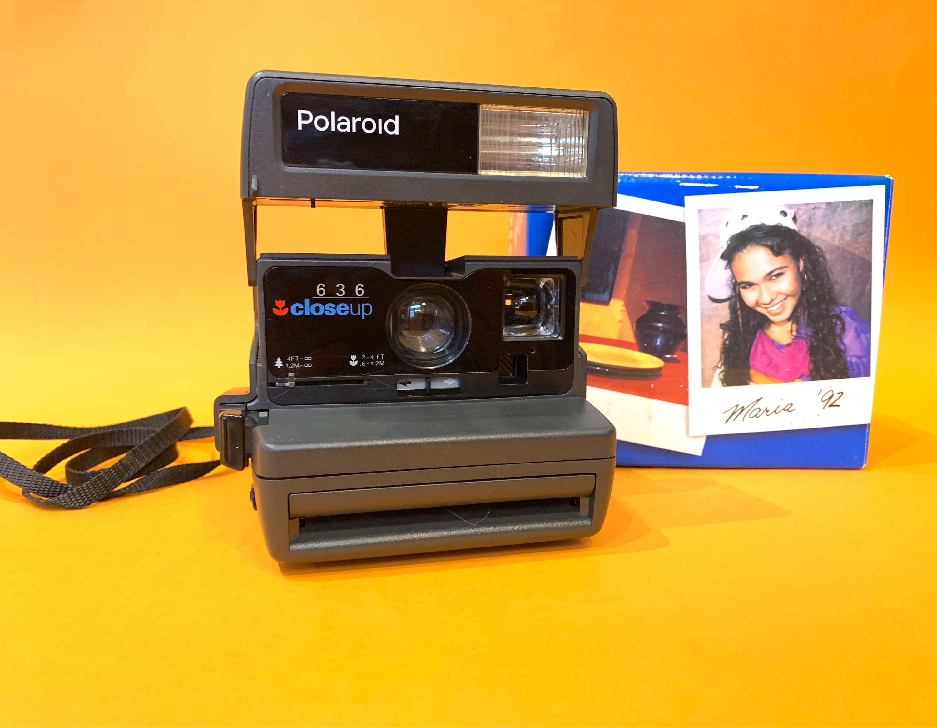 Vintage Polaroid Onestep 636 Instant Camera, Working Condition - Etsy