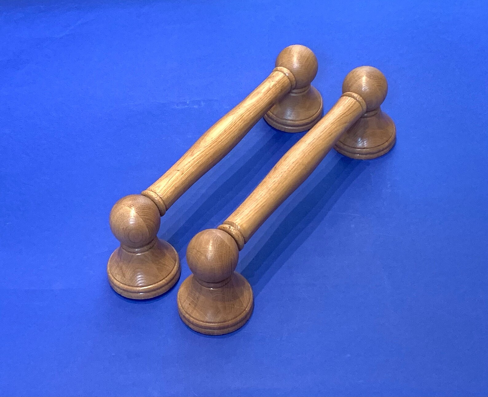 15 Oak Large Door Handles Handmade Wooden Door Handles Etsy UK