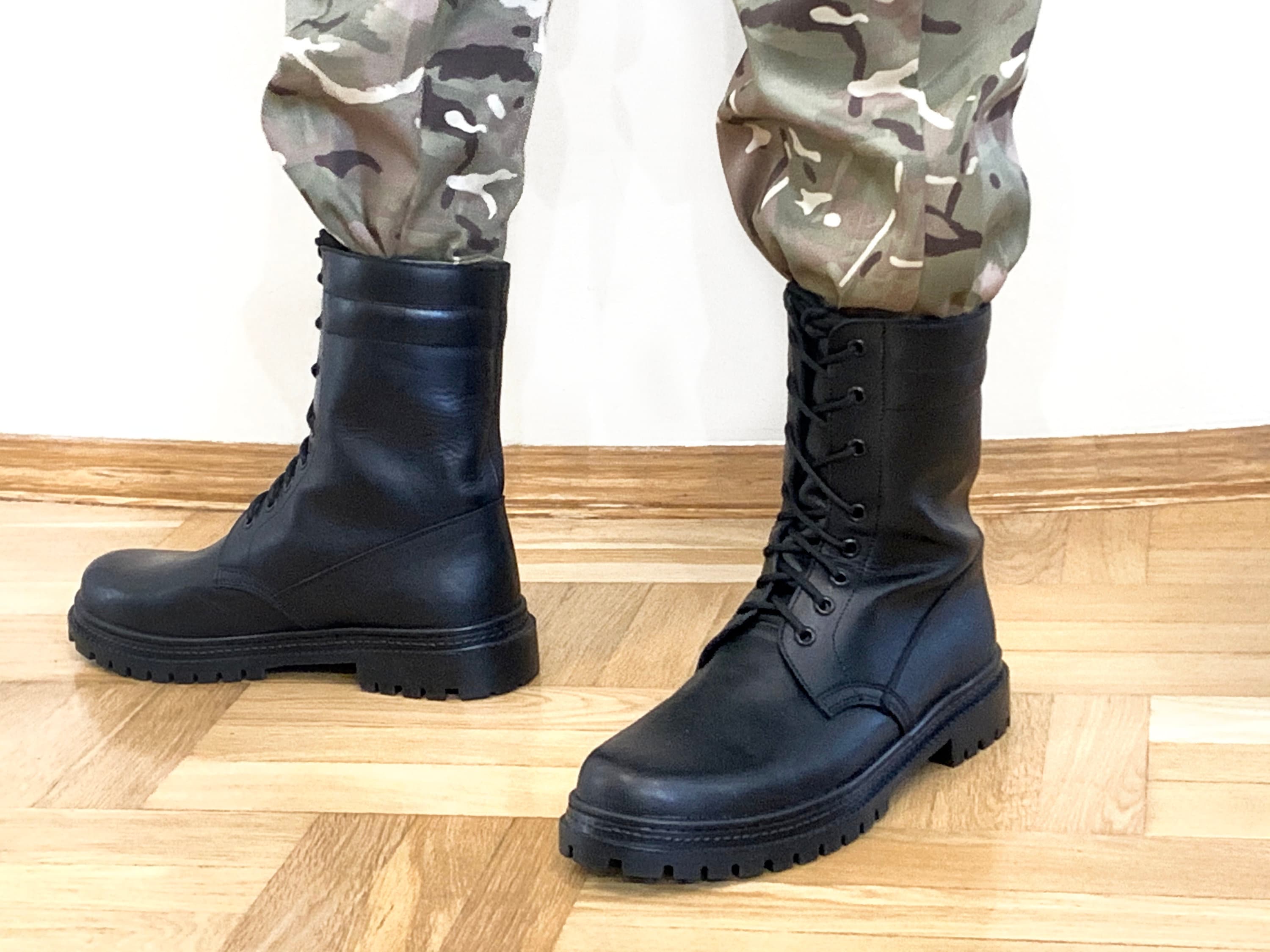 Ukrainian Leather High Boots Special Forces Military Combat - Etsy ...