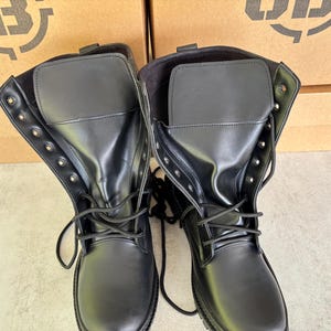 Ukrainian Leather Tactical Boots “Scorpion” – Classic Heavy-Duty Model – Outdoor Cold-Weather Footwear image 7