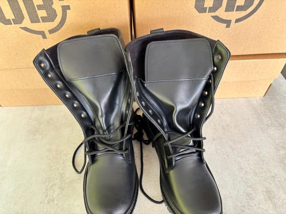 Ukrainian Leather Tactical Boots “scorpion” – Classic Heavy-duty