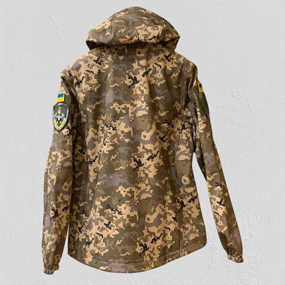 Softshell tactical jacket Pixel mm14 camouflage, … - image 4