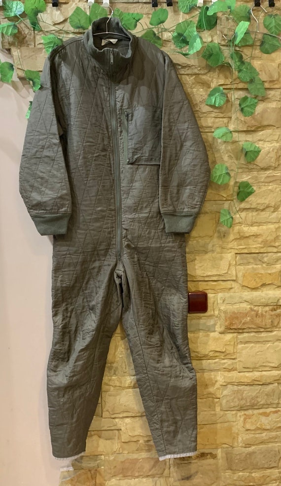 Original German Army Coverall Suit Liner Army Issue Winter Warm