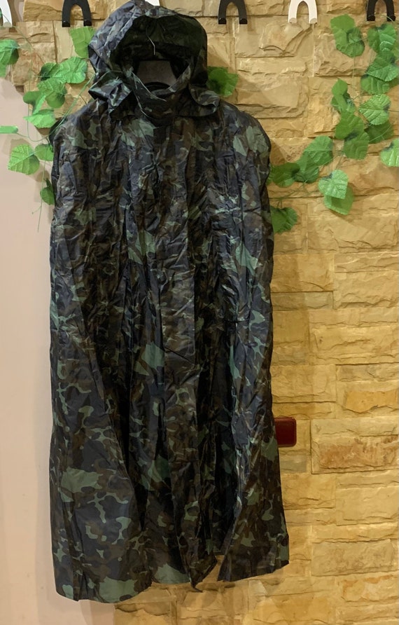 Ukrainian military camouflage raincoat, Ukrainian 