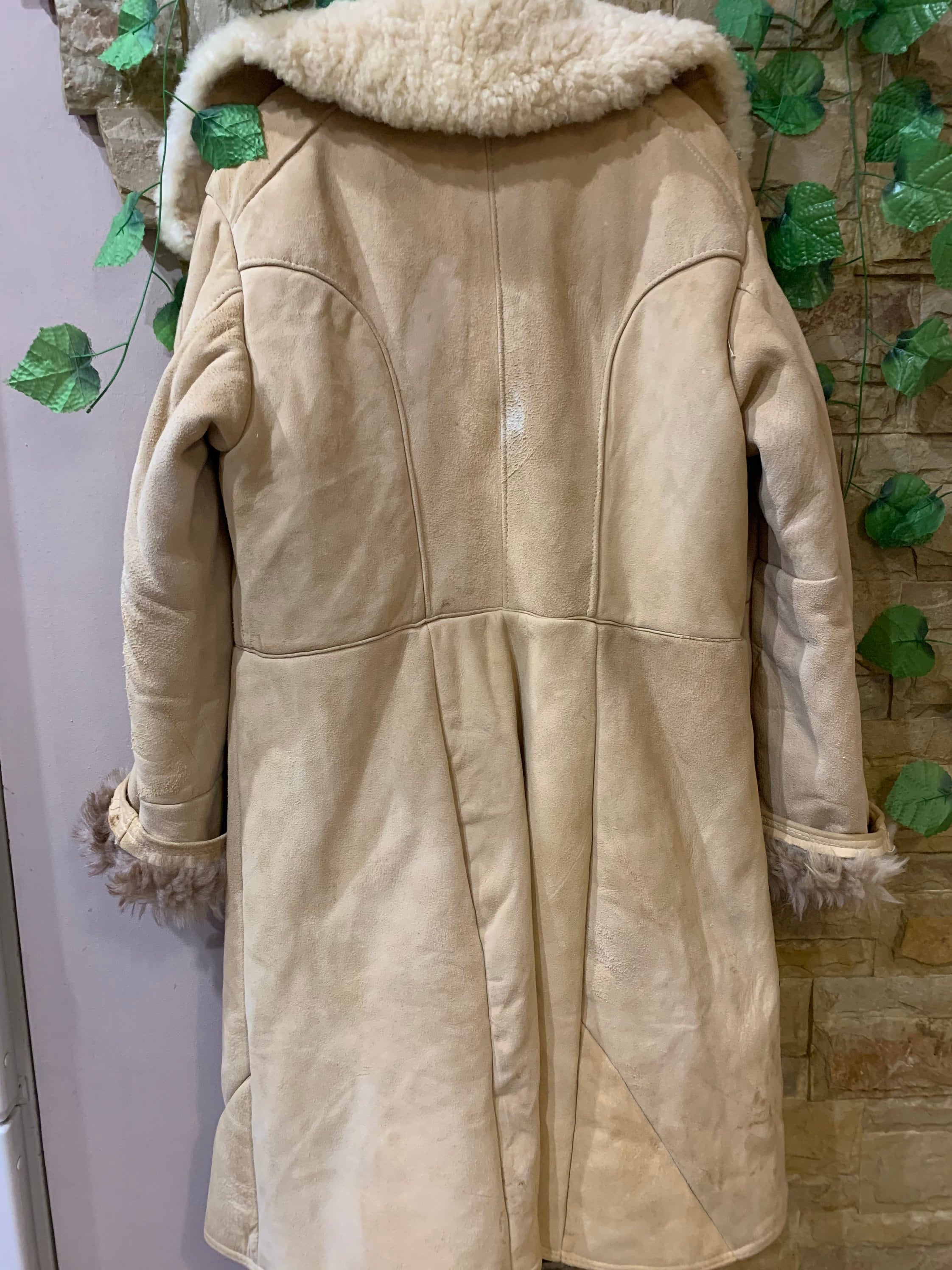 Soviet military sheepskin coat Vintage officer winter coat of | Etsy