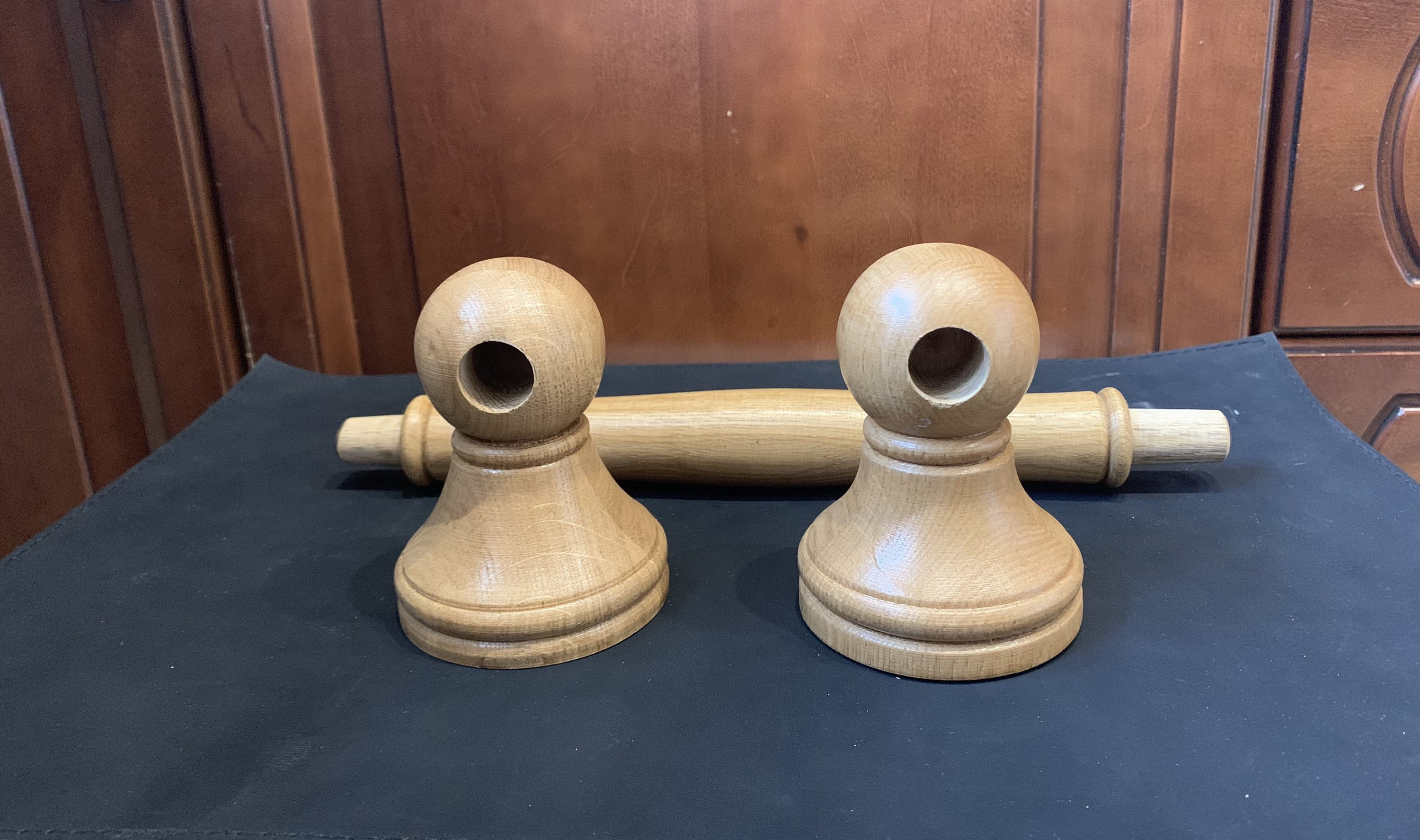 15 Oak Large Door Handles Handmade Wooden Door Handles Etsy UK