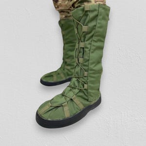 Ukrainian Olive Green Overboots Waterproof Insulated Tactical Boot Covers