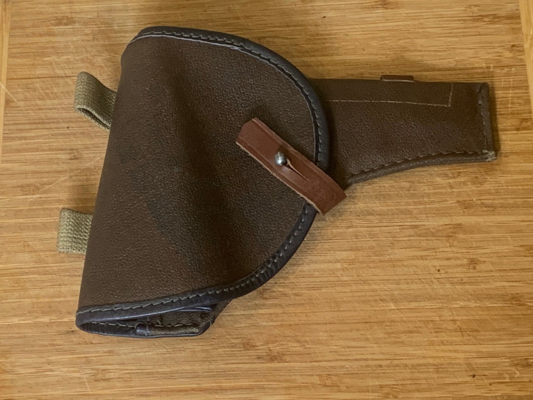Genuine Revolver Holster, Pistol Revolver Leather Holster, Revolver