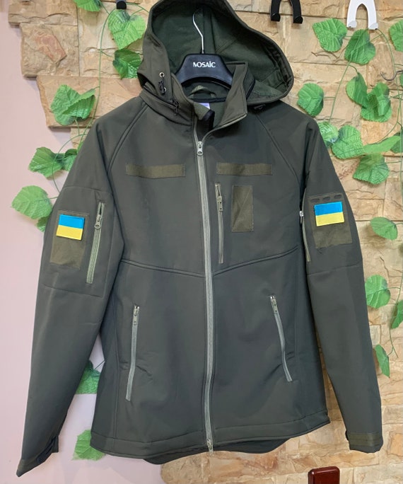 Ukrainian Softshell Combat Jacket – Olive Tactica… - image 6