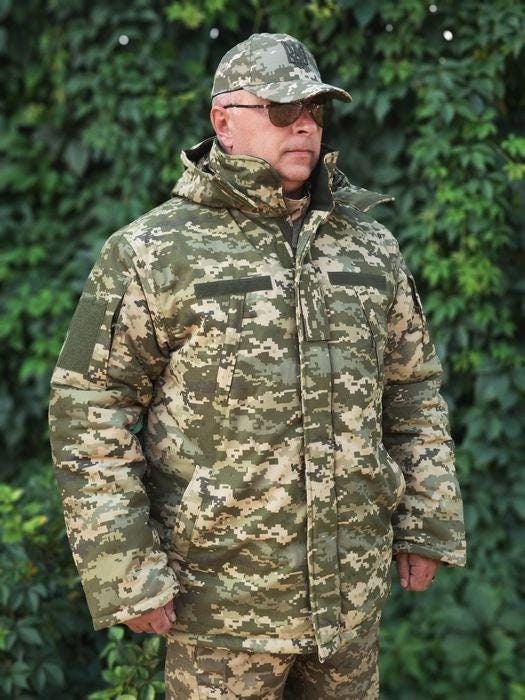 U.S. Army Men's Field Coat デジタル迷彩 Woodland Digital Camo M-65 Field Jacket with Liner