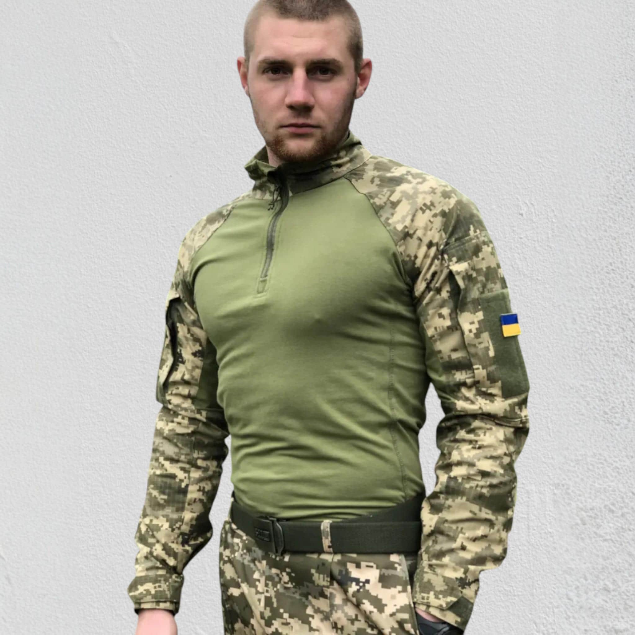 ウクライナ軍タクティカルフィールドシャツ Pixel MM-14、UBACS