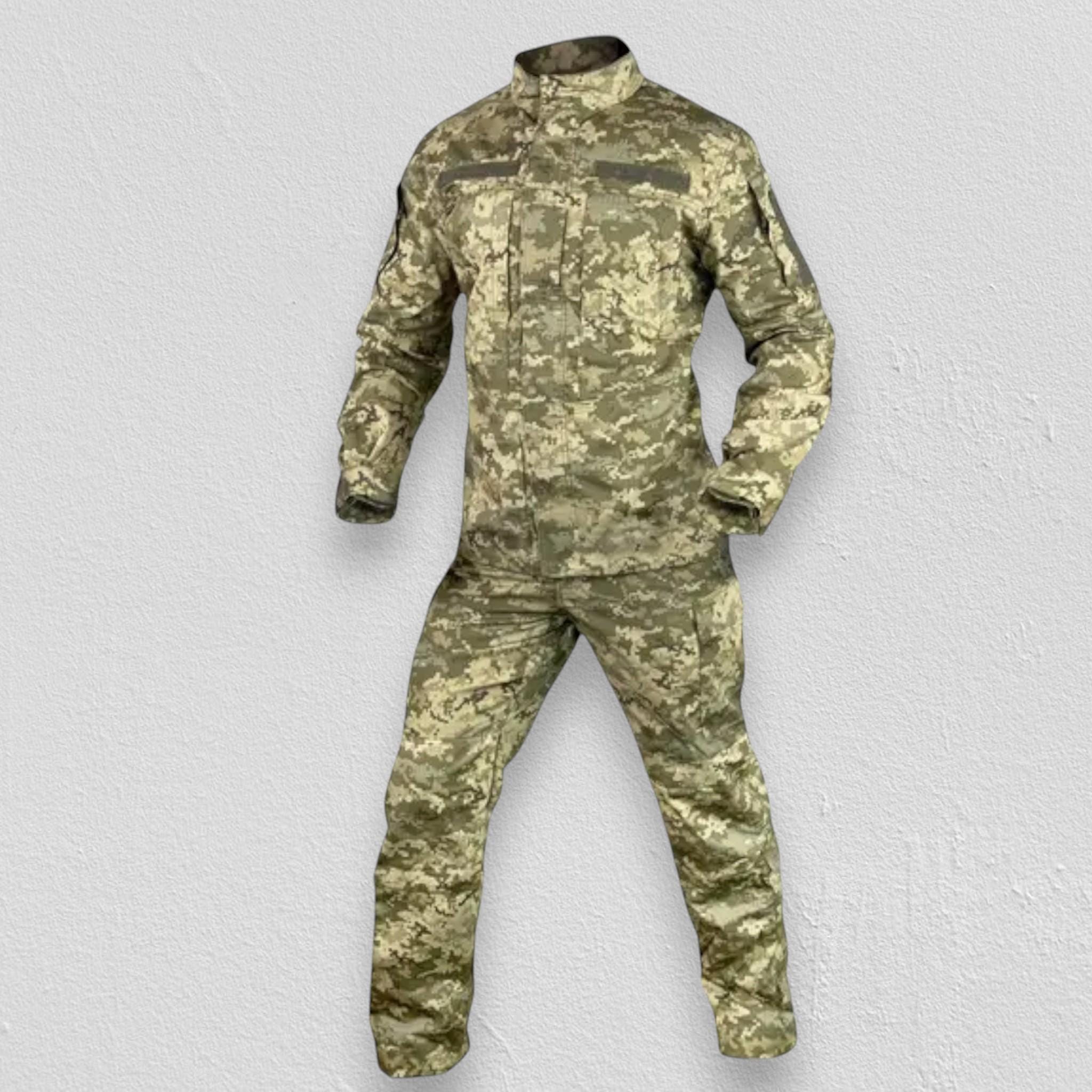 ウクライナ軍野戦服 MM14 ピクセルカモ 夏用ジャケット＆パンツセット