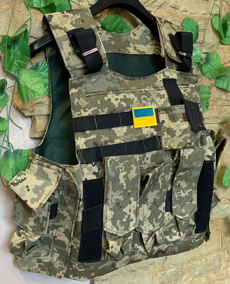 Ukrainian Tactical Unloading Bulletproof Vest Military Vest Etsy Denmark