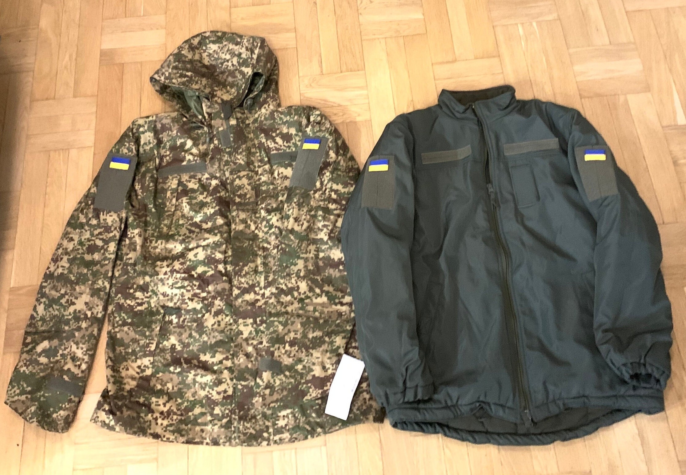 ジャケット・アウター \"RUSSIAN MILITARY\" camo mesh parka RUSSIAN MILITARY