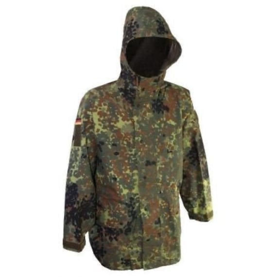 New German Army Gummitex waterproof Parka military coat jacket BW olive raincoat 