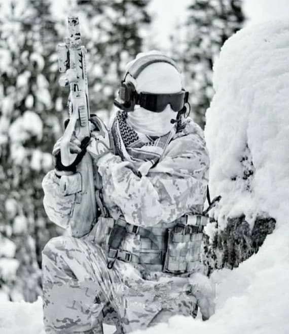 Camouflage Suit Winter With Balaclava, Camouflage Coat White Multicam  Alpine, Ukrainian Army Camouflage Winter Suit 