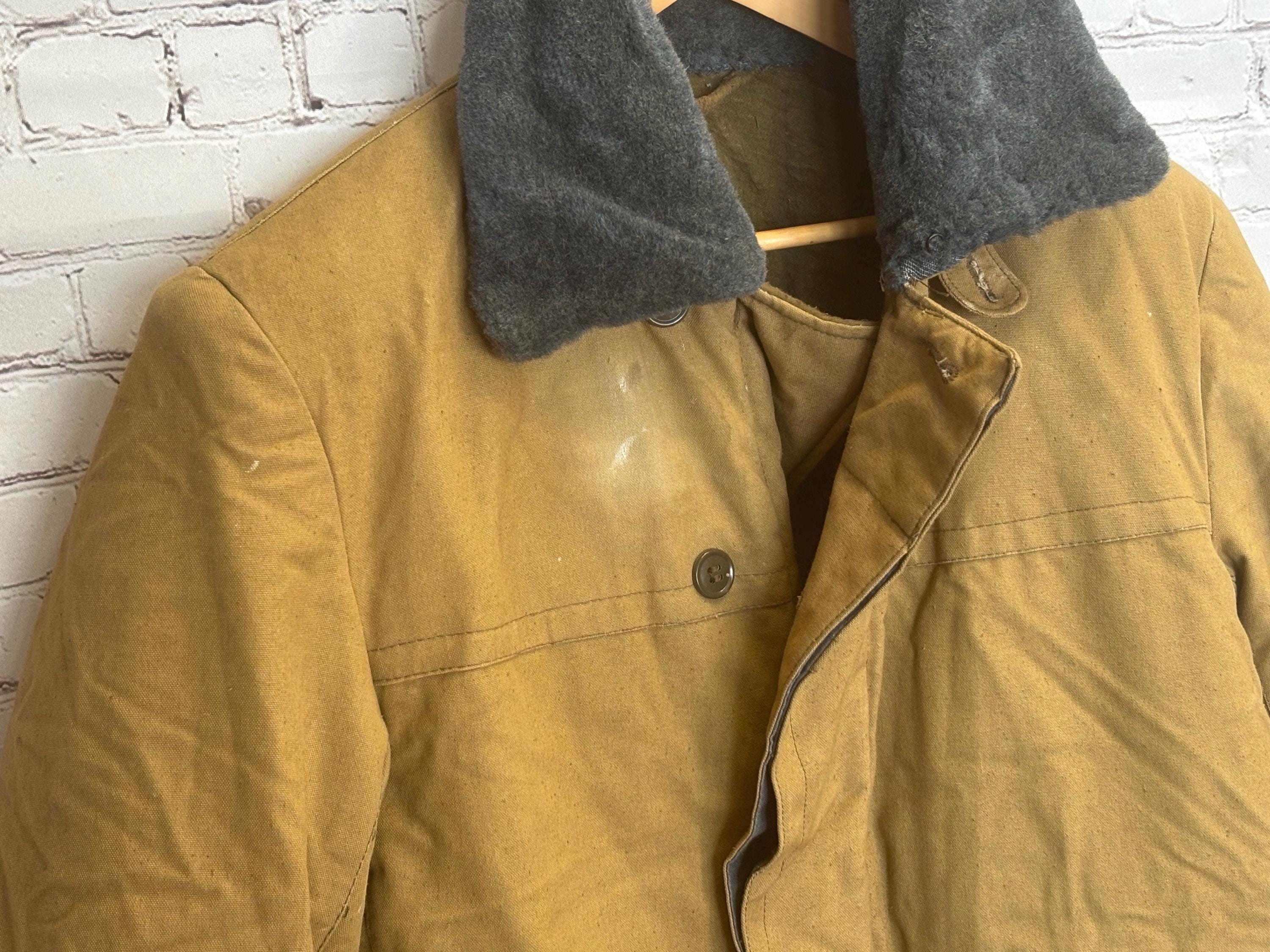 Vintage Soviet Army Pea Coat, USSR Military Winter Jacket - Etsy