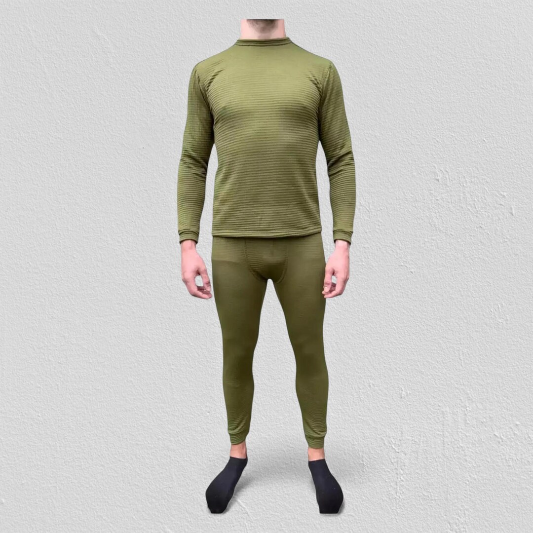 thumbnail image 2 of Rothco ECWCS Military Fleece Thermal Set – Men's Winter Underwear, Long Johns Base Layer, Extra Warm 2 of 3