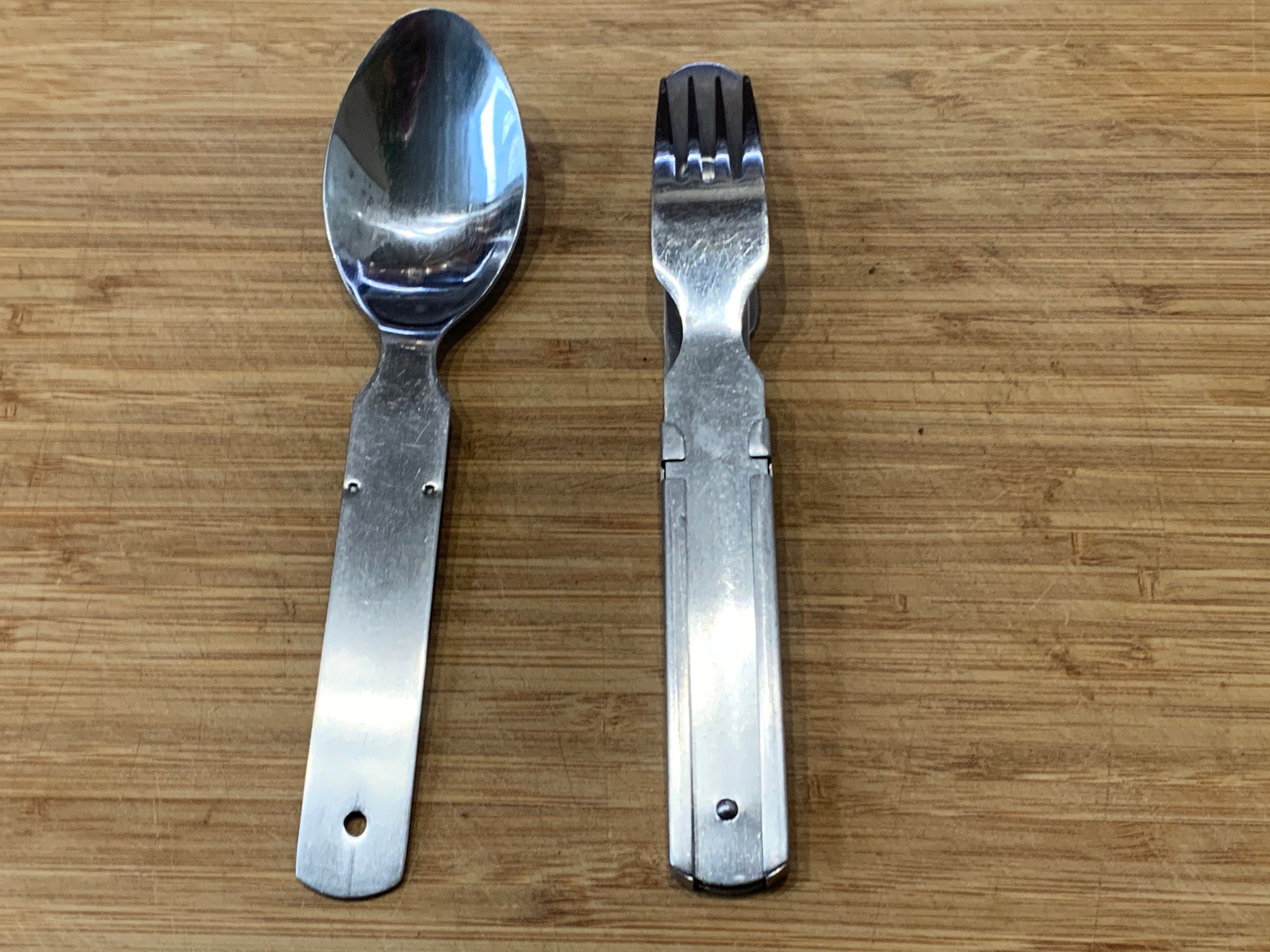 ヴィンテージ ドイツ連邦軍カトラリーセット – ステンレススチール 4