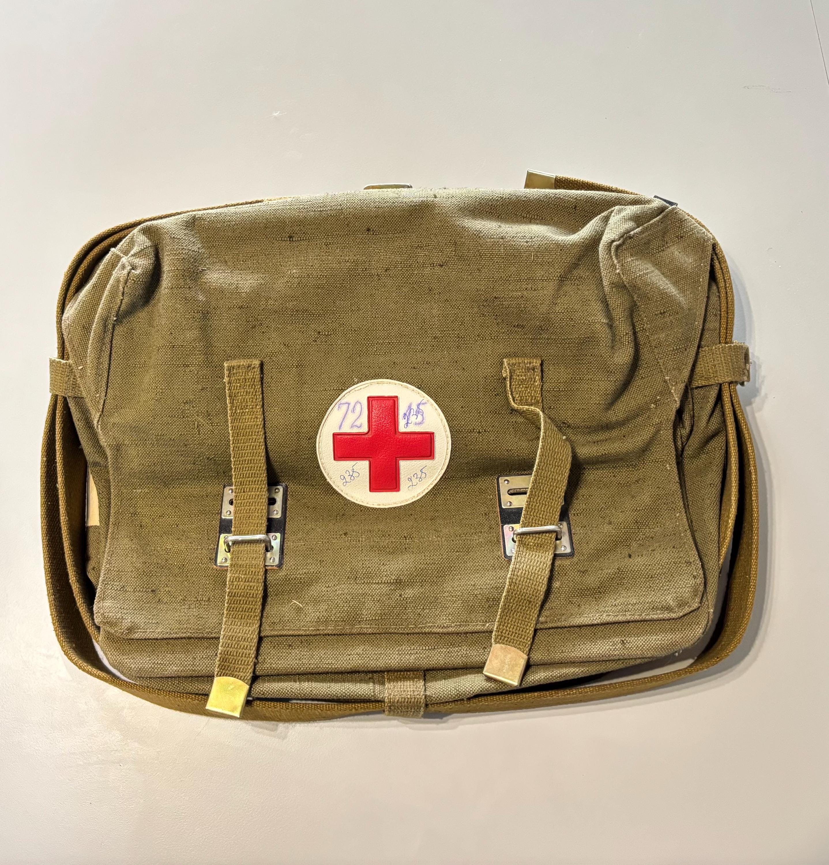 ソ連軍メディカルバック ヴィンテージ ソ連軍 メディックバッグ – 1980年代 野戦医療用