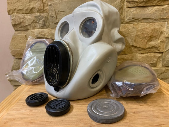 Rare gas mask PBF EO-19, Officer army gas mask, P… - image 2