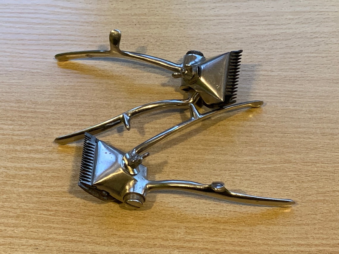 Vintage Soviet Manual Hair Clippers Old Working Hand Trimmer Etsy