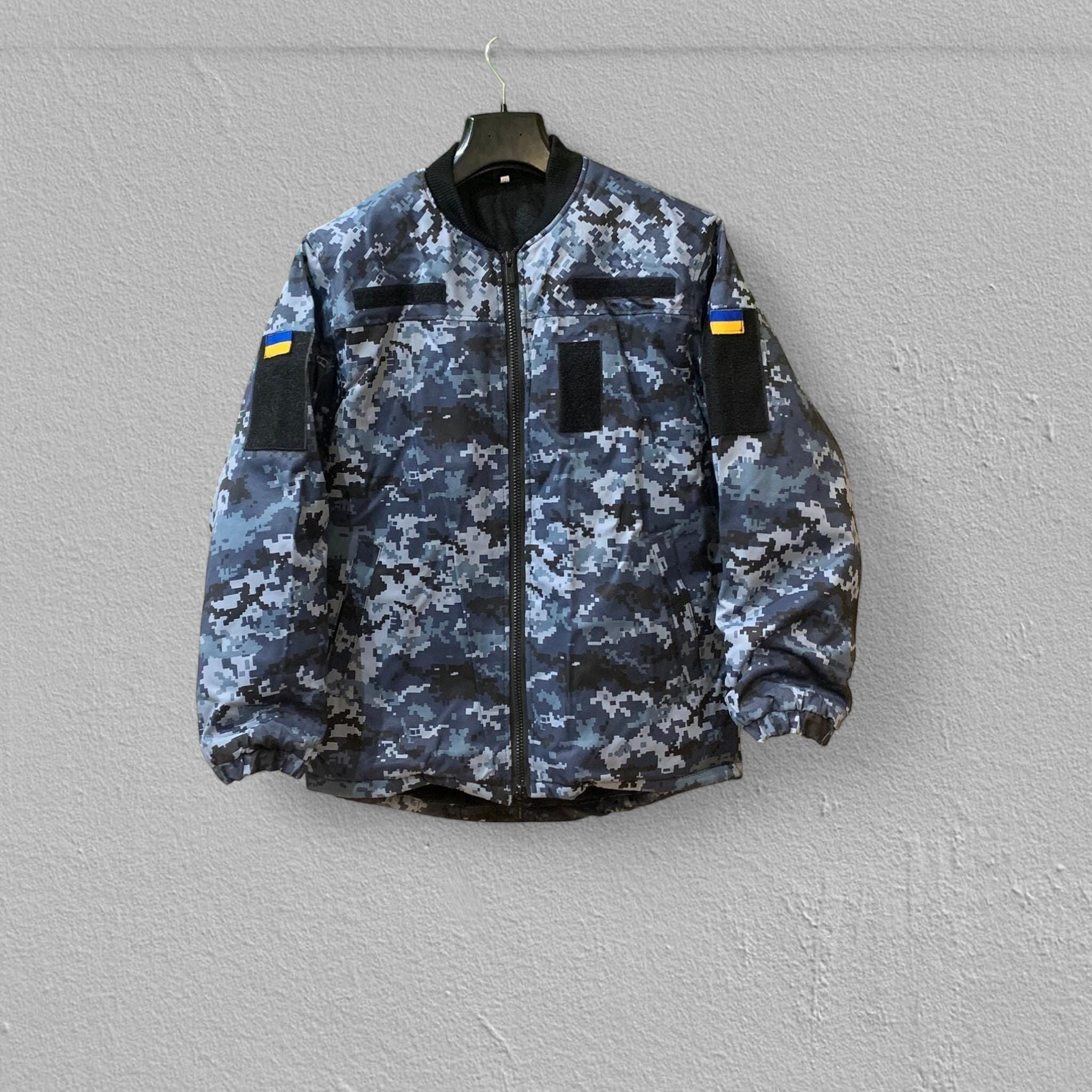 Ukrainian Navy Blue Pixel Field Jacket – MM-16F Camouflage - Etsy