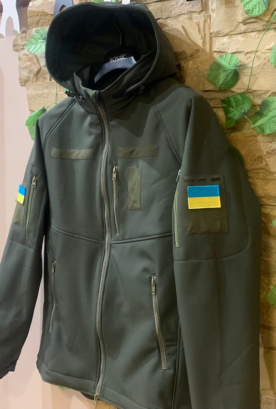 Ukrainian Softshell Combat Jacket – Olive Tactica… - image 3