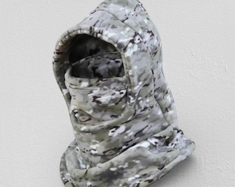 Ukrainian Fleece Balaclava – Multicam & Snow Multicam – Tactical Cold Weather Mask