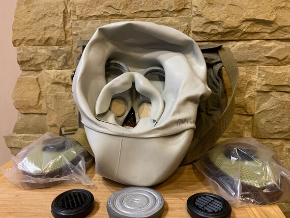 Rare gas mask PBF EO-19, Officer army gas mask, P… - image 5