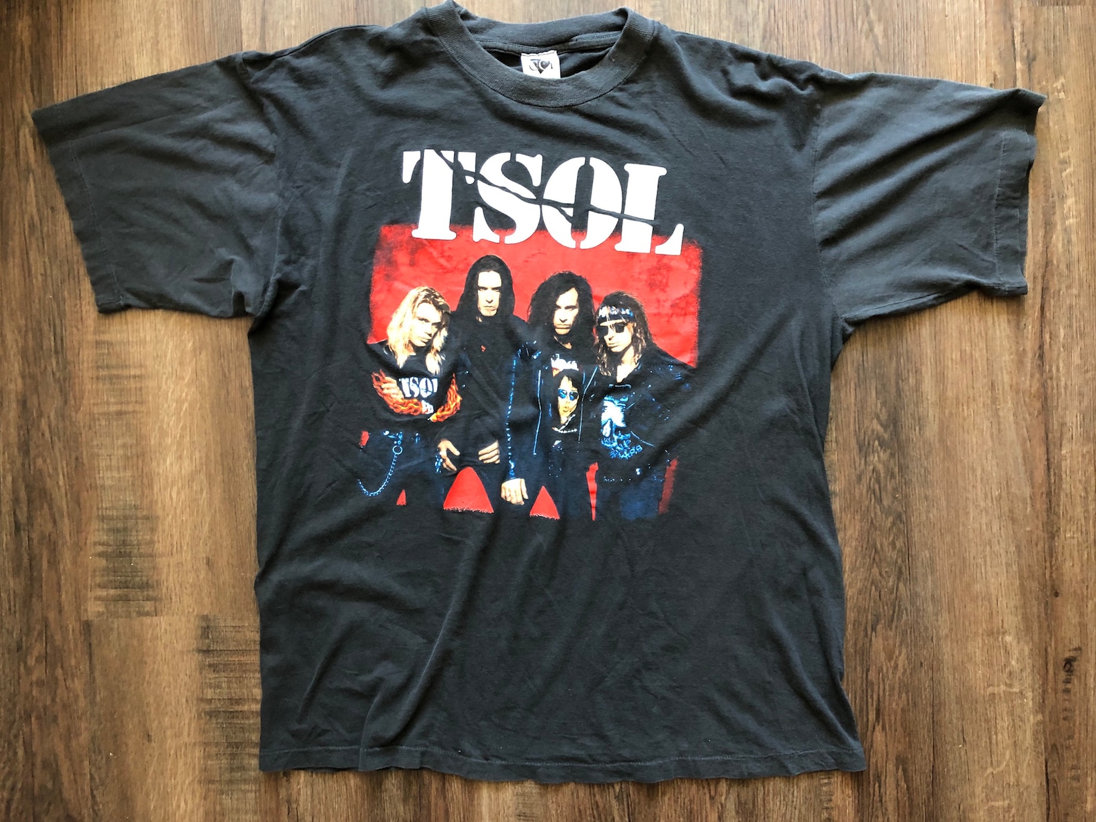 Vtg TSOL T Shirt 80s 90s True Sounds of Liberty Hardcore Punk | Etsy
