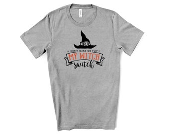 Camiseta Halloween Witch Switch