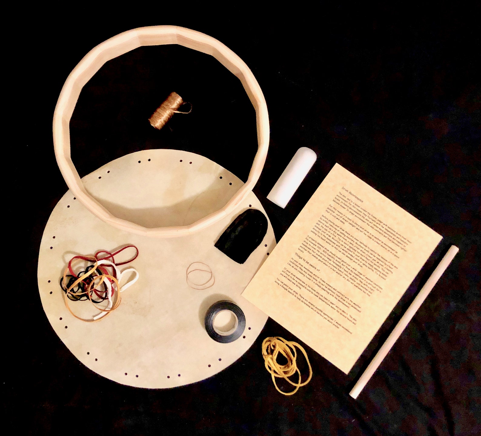 Drum Making Kits 10 12 and 14 Etsy